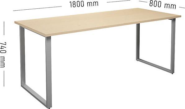Actual product image kaiserkraft DUO-O multi-purpose desk (180 x 80 x 74 cm)
