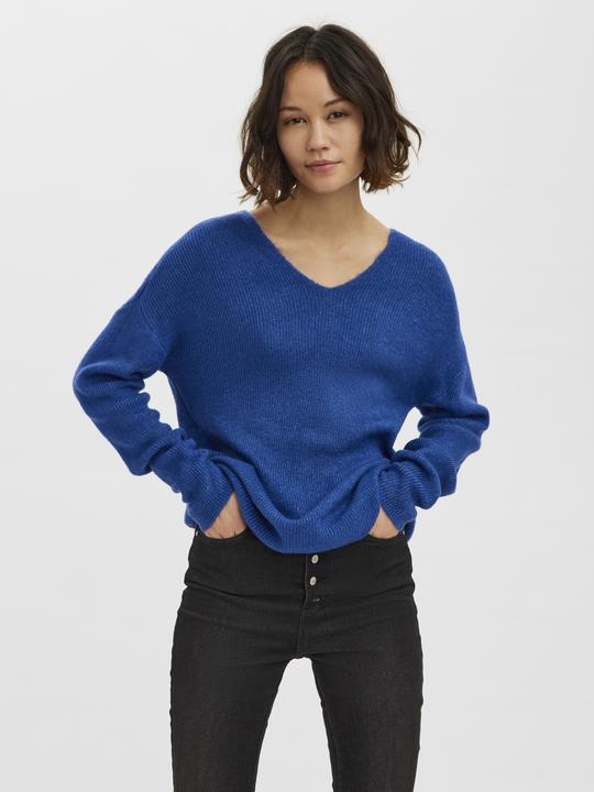 Produktbild Vero Moda Vmcrewlefile Ls V-Neck Blouse Noos (XS)