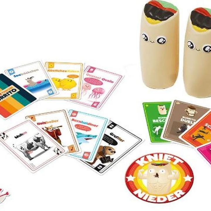 Actual product image Asmodée Throw Throw Burrito (German, 2 - 6 Players)