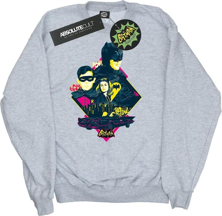 Produktbild Batman TV Serie Charakter Pop Art Baumwolle Sweatshirt (XXL)