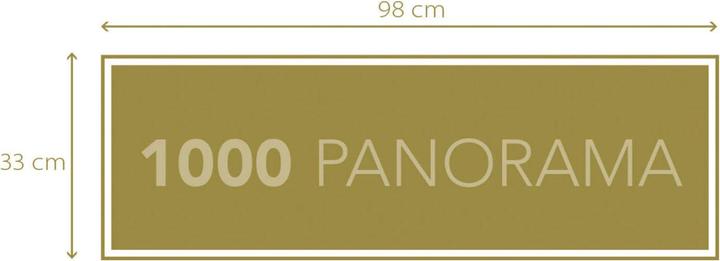 Image du produit Clementoni Puzzle panoramique Disney Prinses, 1000p. (1000 pièces)