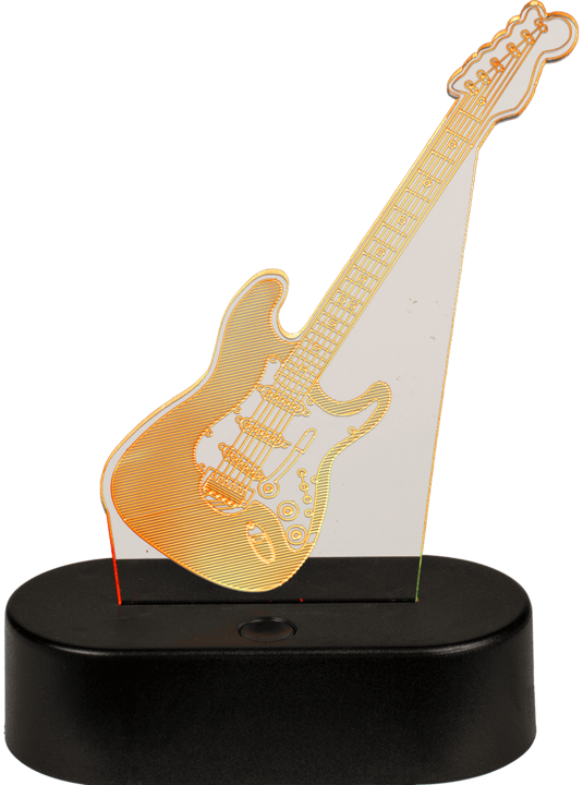 Produktbild TOP 3d Lampe Gitarre