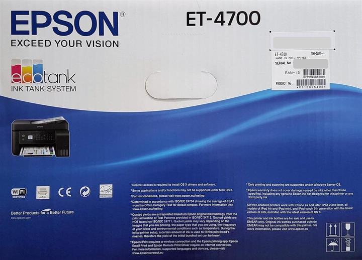Produktbild Epson EcoTank ET-4700 (Tintentank, Farbe)