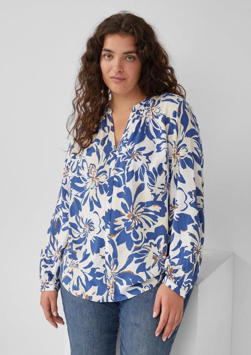 Immagine prodotto s.Oliver Bluse Tunikabluse aus Viskosemix mit All-over-Print (54)