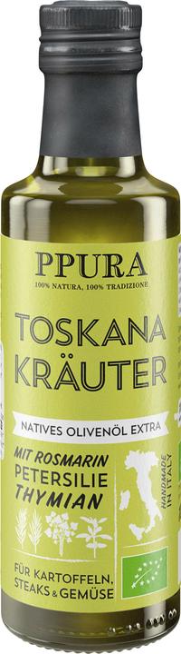 Ppura Olivenöl Toskana Kräuter mit Rosmarin Petersilie (100 ml)