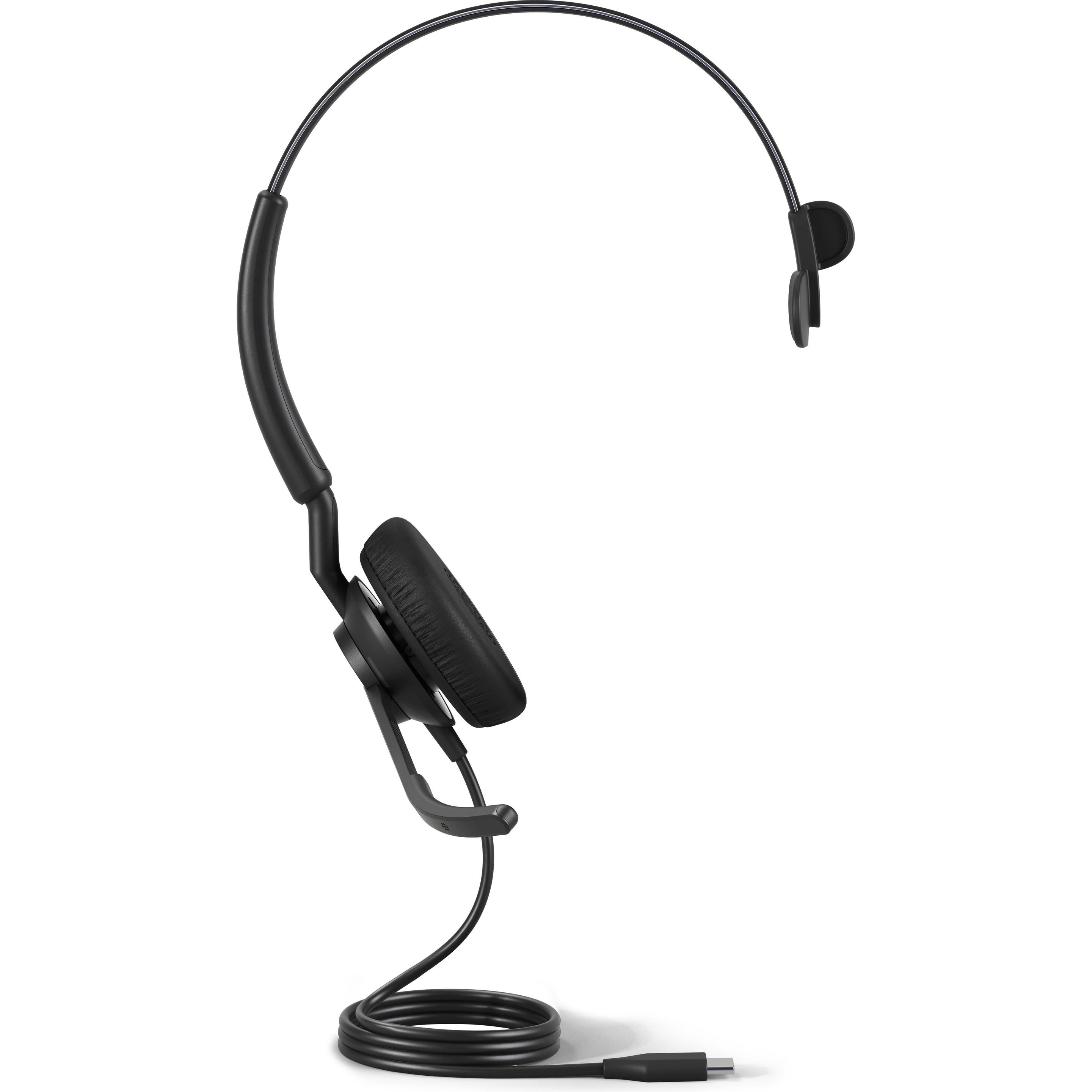 Jabra Engage 50 II UC (Kabelgebunden, USB-C), Office Headset, Schwarz