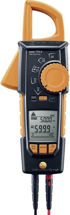 Testo Stromzange, Hand-Multimeter di (CAT III 1000V, CAT IV 600V)