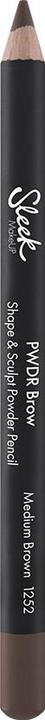 Image du produit Sleek MakeUP Pwdr Brow Shape And Sculpt Powder Pencil (Medium Brown)