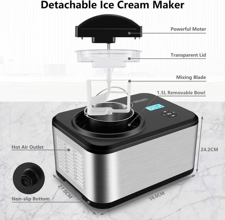 Produktbild Kumio Ice Cream Maker