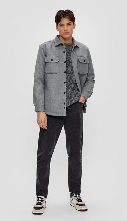 Actual product image s.Oliver Strickpullover Strickpullover mit Raglanärmeln (XXL)