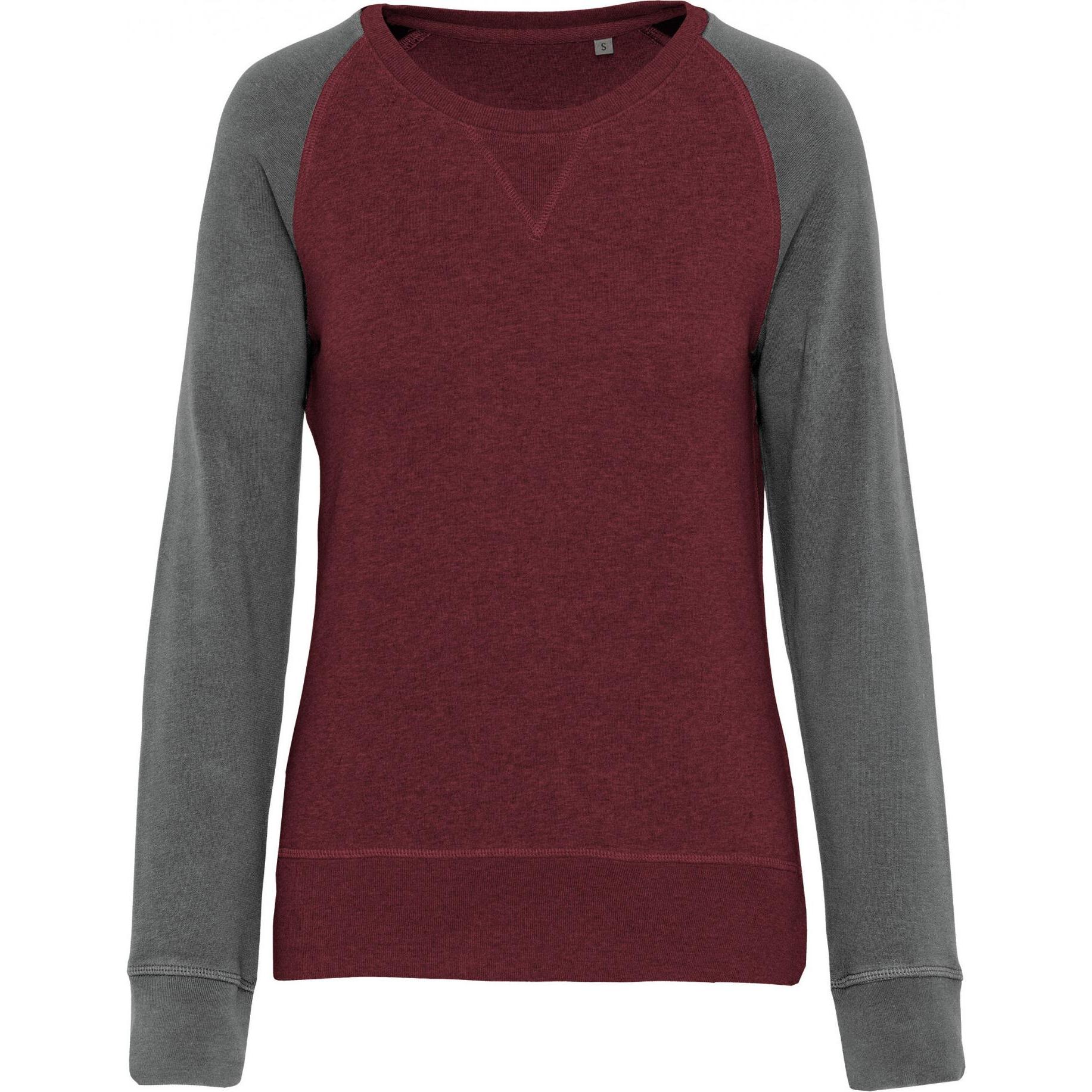 Thumbnail - Kariban, Damen, Pullover, bicolore, Blau, (S)