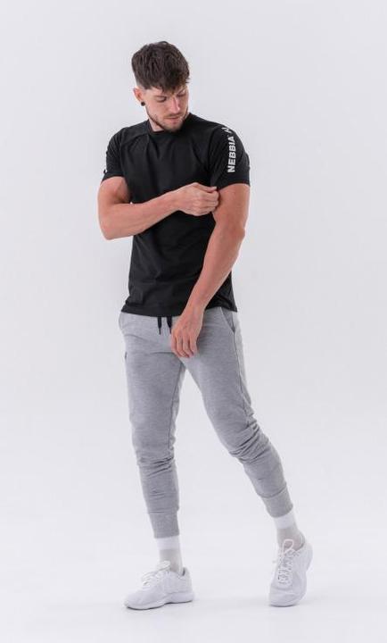 Immagine prodotto Nebbia Maglietta dal taglio sportivo "Essentials" 326 nero (XXL)