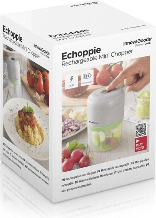 Productafbeelding InnovaGoods Draadloze minihakmolen - draagbaar (250 ml, 40 W)