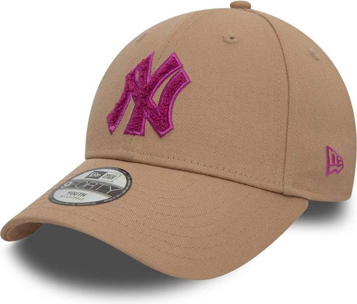 Produktbild New Era 9Forty Kinder Cap - Boucle New York Yankees Khaki (54, 55, 56)