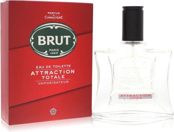 Actual product image Faberge Brut Attraction Totale by Eau de Toilette Spray 100 ml (Eau de toilette, 100 ml)