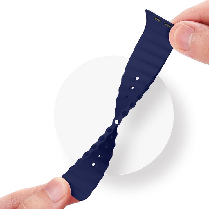 Produktbild Dux Ducis Strap Watch Strap 8 / 7 / 6 / 5 / 4 / 3 / 2 / SE (45 / 44 / 42mm) Silicone Band Bracelet N (44 mm, 45 mm, 42 mm, Silikon (liquid))