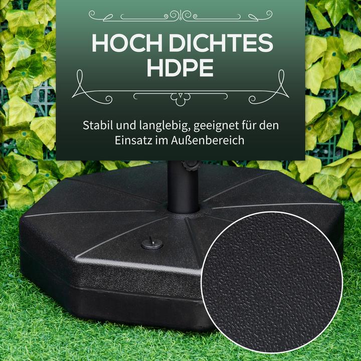 Produktbild Outsunny Sonnenschirmständer mit Einfüllöffnung