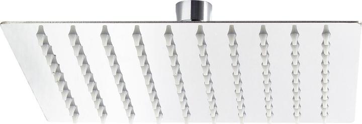 Image du produit Wiltec Pommeau de douche Carré 20x20cm Tête de douche Jet Effet pluie Acier inoxydable Accessoire salle de