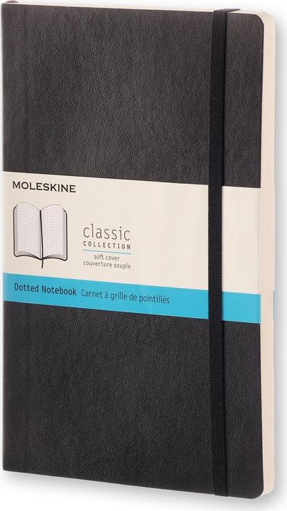 Moleskine L (A5, Pointillés, Couverture souple)