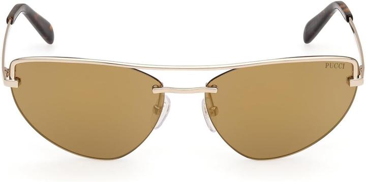 Immagine prodotto Emilio Pucci Donna Sole Metallo Gold Brown Cat Eye Mirror