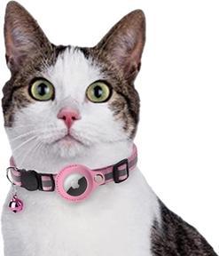 Produktbild Croci halsband kat met tag houder roze (23, 24, 25, Katze)