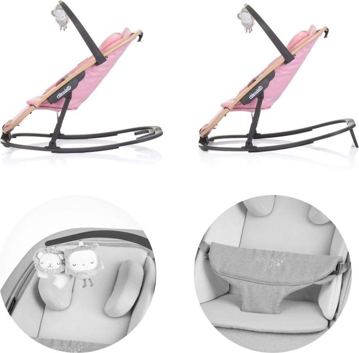 Produktbild Chipolino Babywippe Senso Holzoptik