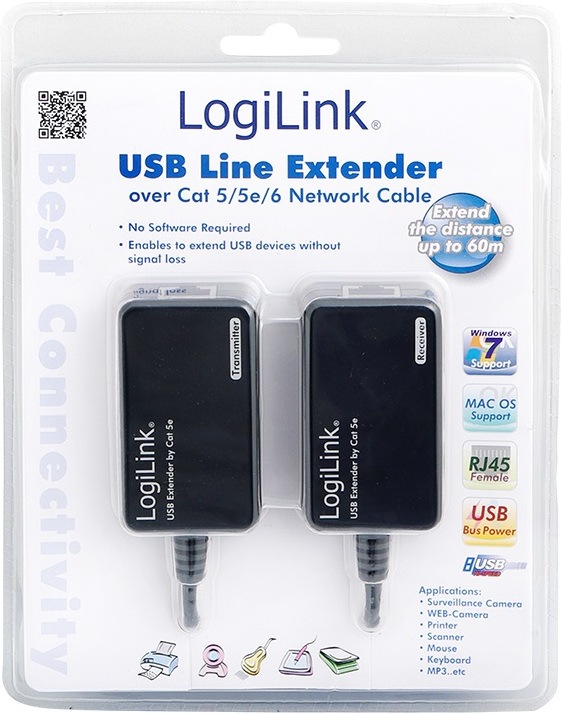 Produktbild LogiLink UA0021D (0.30 m, USB 1.1)