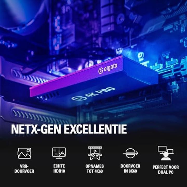 Actual product image Elgato Game Capture 4K Pro (Xbox Series X, PS5, Switch, PC, Mac)
