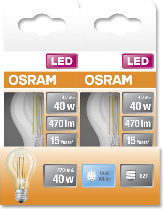 Actual product image Osram Star Classic P (E27, 4 W, 470 lm, 1 x, E)