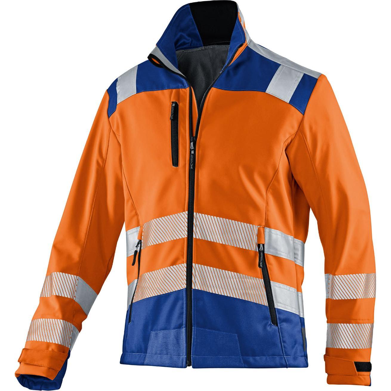 Kübler, Arbeitsjacke, unisex Warnjacke REFLECTIQ orange, kornblau Grösse S (S)