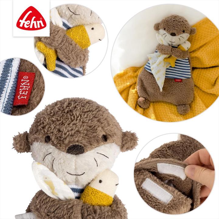Image du produit Fehn Doudou chauffant Loutre (26 cm)