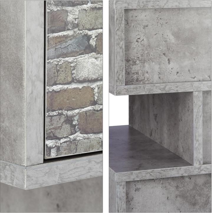 Actual product image Relaxdays Vintage Kommode (60 x 40 x 60 cm)