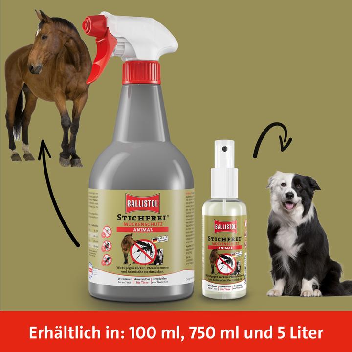 Produktbild Ballistol Stichfrei Animal, Pumpspray 100 ml (Katze, Hund, Vogel, 100 ml)