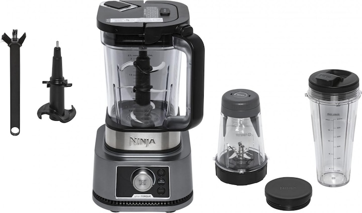 Productafbeelding Ninja CB350EU Foodi 3-in-1 Power Nutri Blender & Auto-iQ 1200 W (EU-stekker, 1200 W)