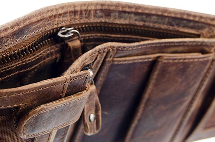 Actual product image Greenland Nature Montana wallet leather 12.5 cm