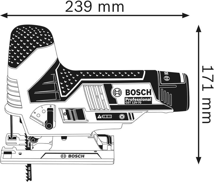 Actual product image Bosch Professional GST 12V-70