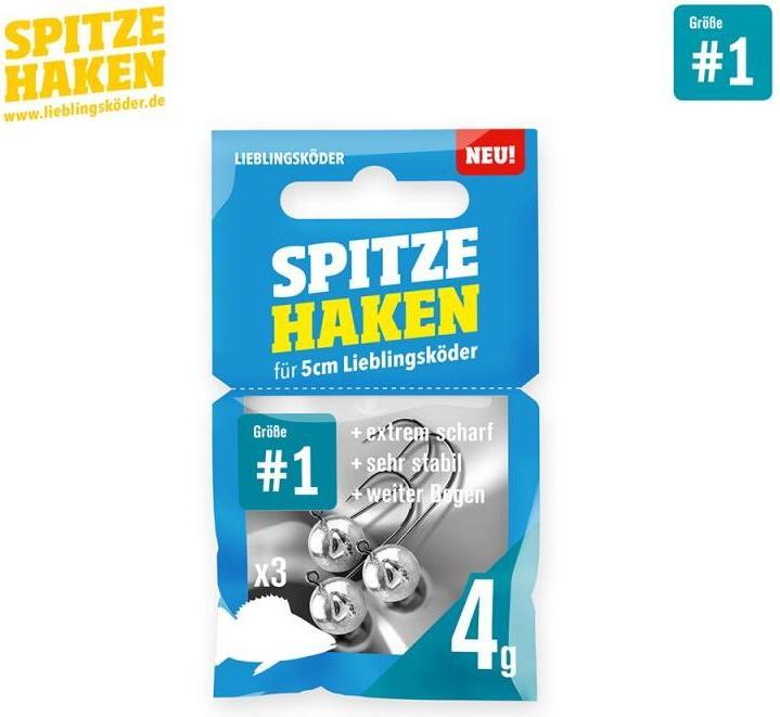 Image du produit Lieblingsköder Crochet de pointe 3 pcs. Gr.1