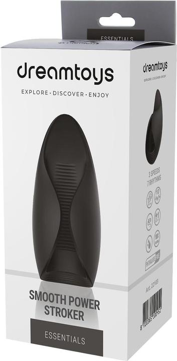 Actual product image Dreamtoys Dream Toys Essentials Masturbator Black 13 cm