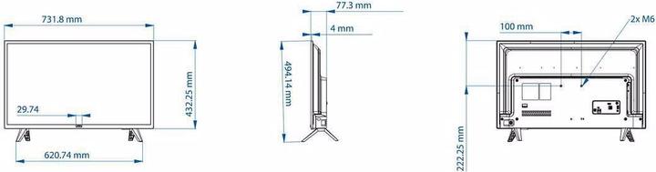 Actual product image Philips Hotel TV 32HFL4014/12 32 (32", LED, HD ready)