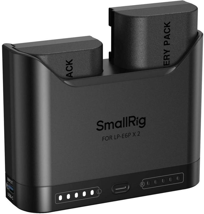 Produktbild SmallRig 5484 Turbo Charging Kit for LP-E6NH Camera Batteries (Kamera Akku Ladegerät)