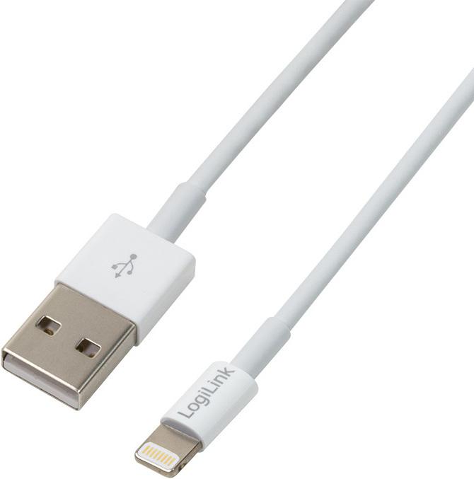 Produktbild LogiLink Lightning - USB A (1 m, USB 2.0)