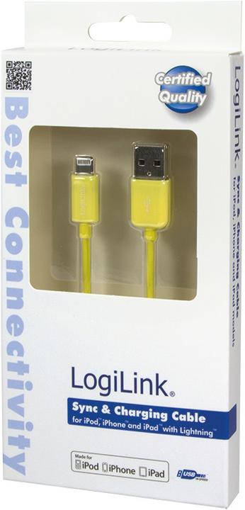 Actual product image LogiLink Lightning - USB A (1 m, USB 2.0)