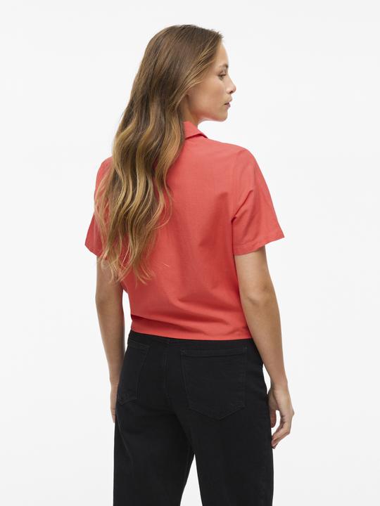 Produktbild Vila Vorn gebundene Kurzarmhemd (44)