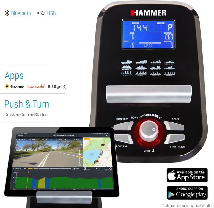 Image du produit Hammer Fitness Cardio XT6 BT