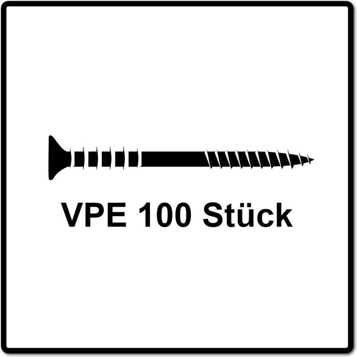 Produktbild Spax Justierschraube Flachkopf T-Star Plus T30 Halterillen 4cut Wirox (100 Schrauben pro Stück)