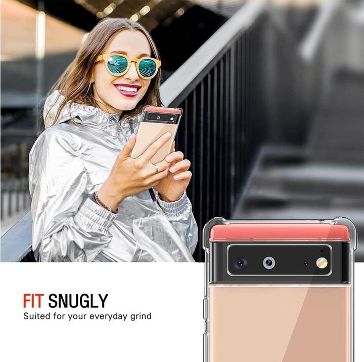 Actual product image Screenguard Crystal Soft Airbag (Google Pixel 6)