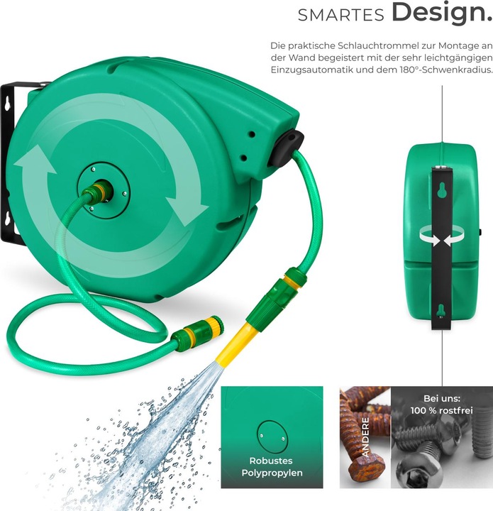 Actual product image tectake Hose reels (20 m)
