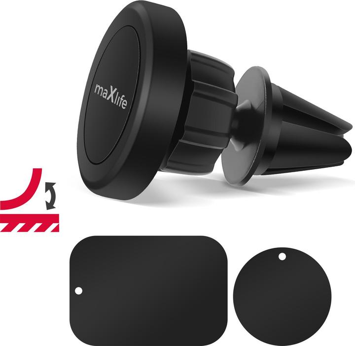 Produktbild Maxlife car holder for air vent MXCH-12 magnetic black