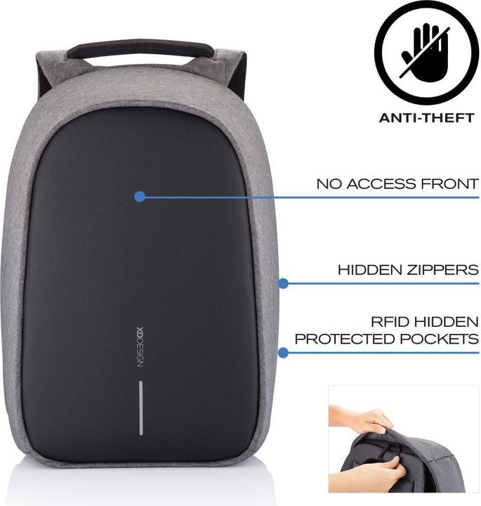 Image du produit XD Design P705.715 Sac à dos Sac à dos décontracté Navy Fibre (21.50 l)