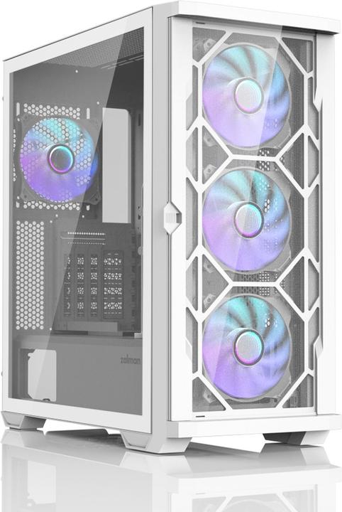 Image du produit Zalman Boitier Moyen Tour E-ATX Z10 Duo avec panneaux vitrés (Blanc) (ATX, E-ATX, mATX, Mini-ITX)